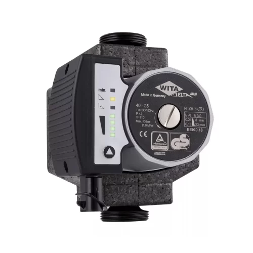 Bomba Wita Electr. Alta Eficiencia Delta Midi 60 - 25 1 1/2” Fe 180