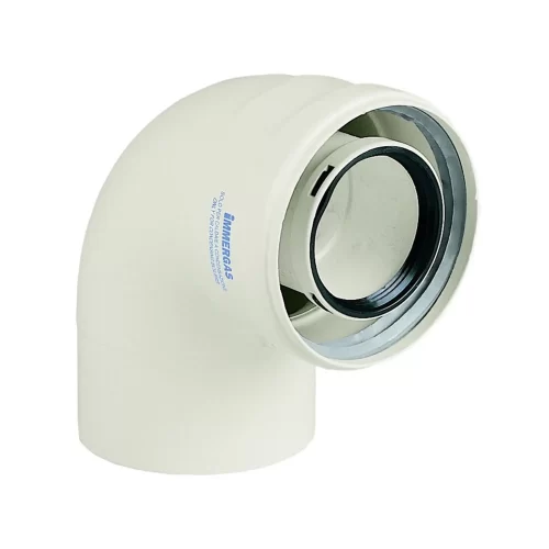 Codo 90° Concentrico D.80/125 Victrix Pro