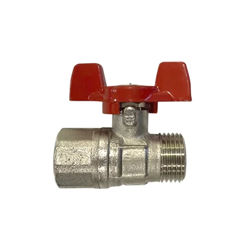 Válvula De Bola He-Hi 1/2” Mariposa