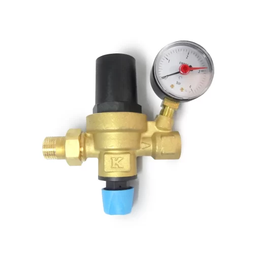 Válvula de Llenado Automático 1/2” con Manómetro