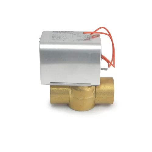 Válvula Motorizada Clapeta 2 Vías 1” Genebre