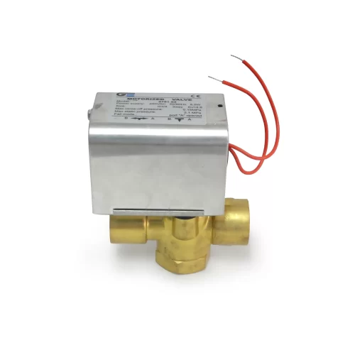 Válvula Motorizada Clapeta 3 Vías De 3/4” Genebre