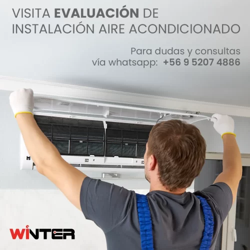 Visita evaluación de instalación Aire Acondicionado